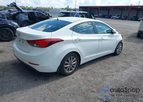 2014 Hyundai Elantra Se из США, поврежденный, VIN 5NPDH4AE5EH473754
